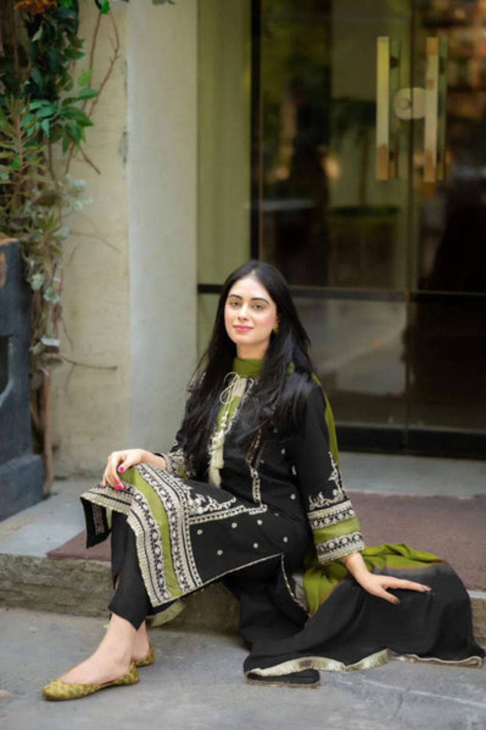 3pc Lawn Heavy Embroidered