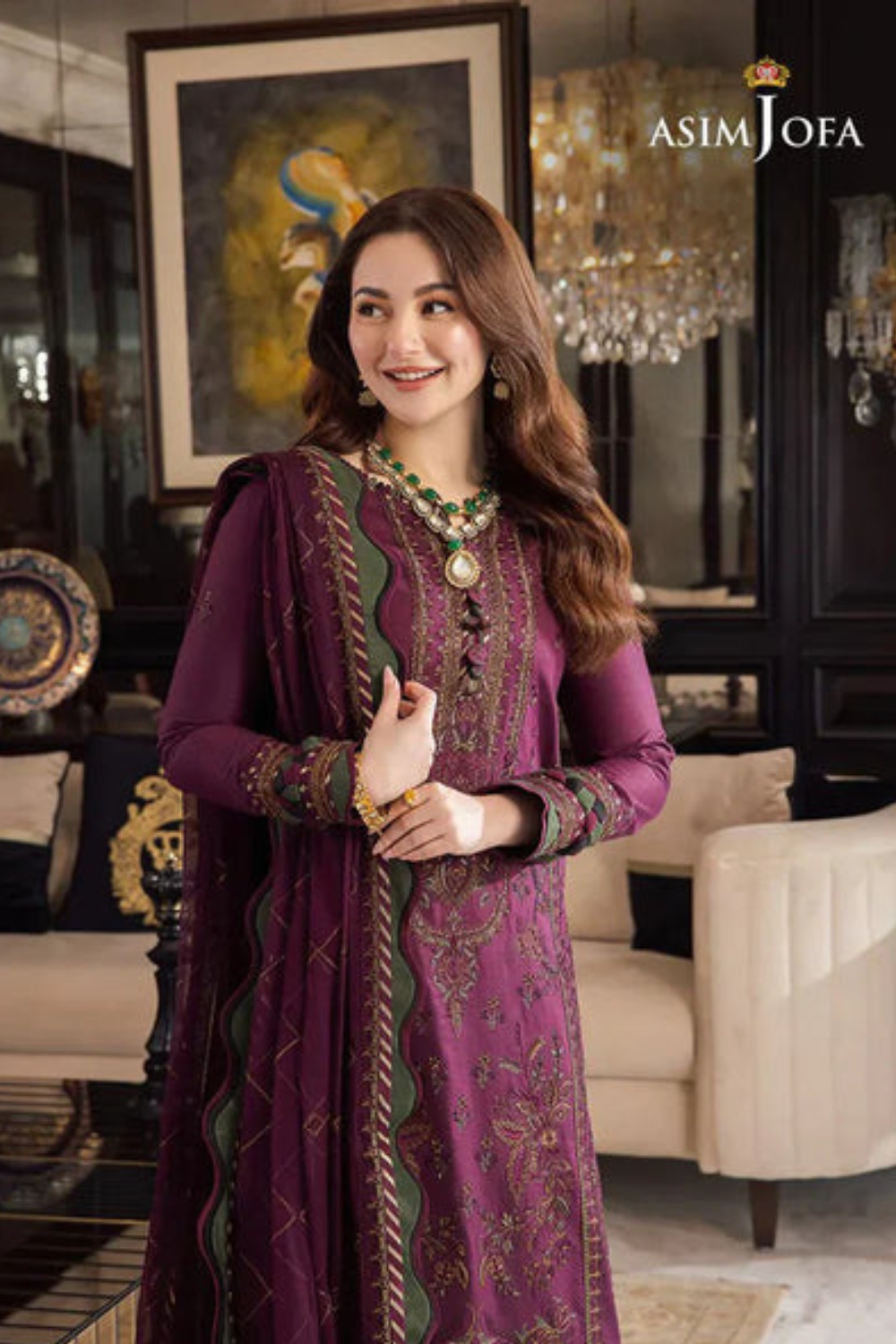 Luxury 3pc Lawn Heavy Embroidered