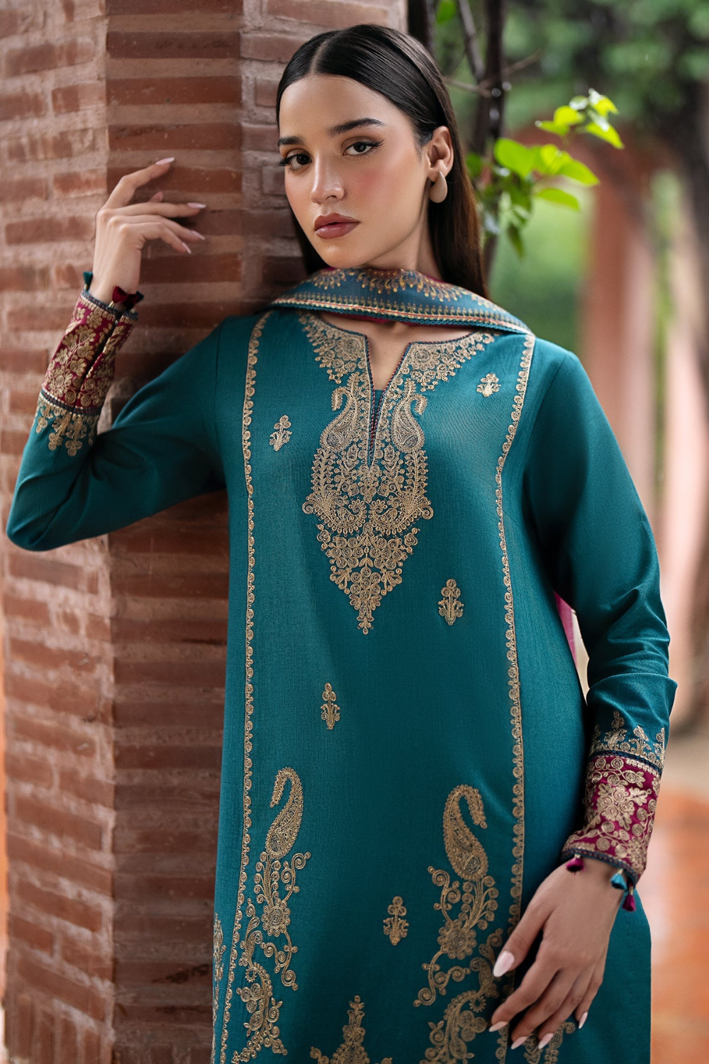 3pc Lawn Heavy Embroidered