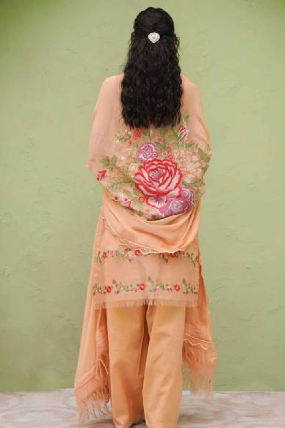 3pc Lawn Heavy Embroidered